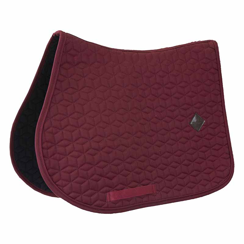 Saddle Pad Classic Wine Red