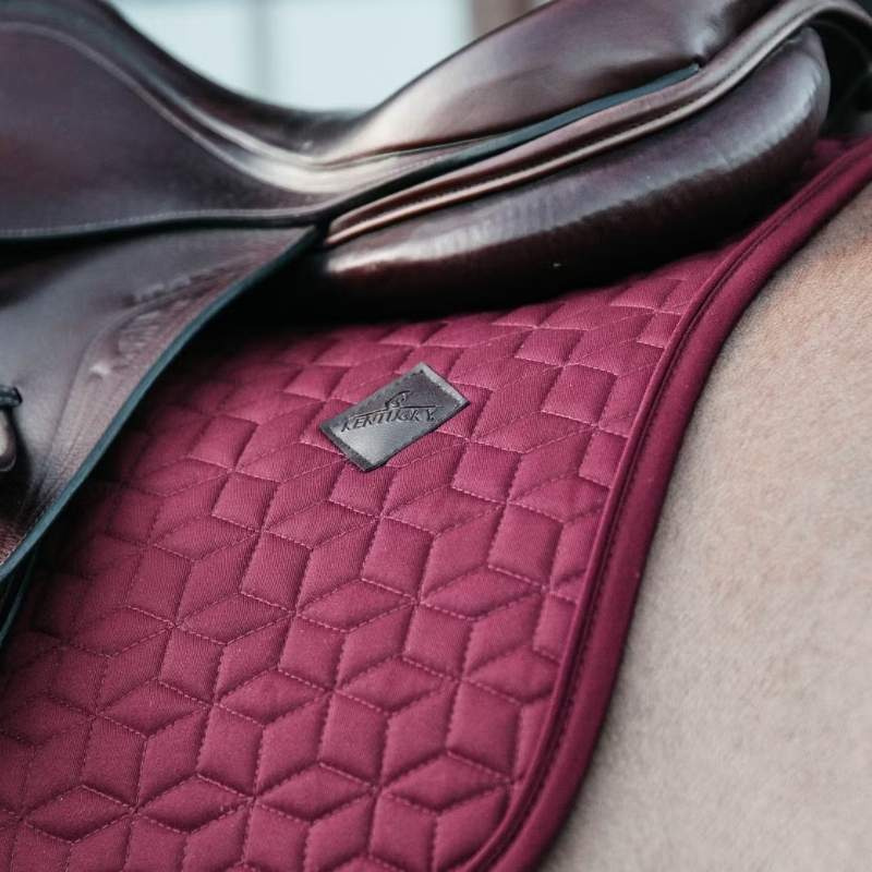 Saddle Pad Classic Wine Red
