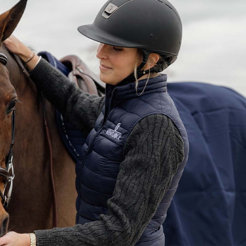 Body Warmer Classic Logo Navy Blue