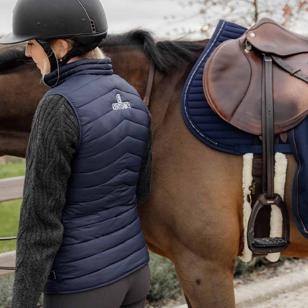 Body Warmer Classic Logo Navy Blue