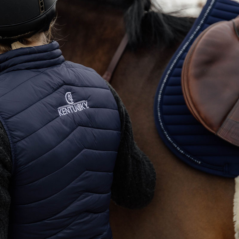 Body Warmer Classic Logo Navy Blue