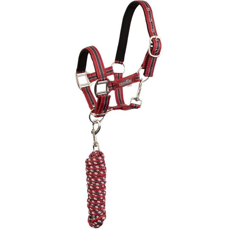 Halter with Lead Rope XS-Series Red