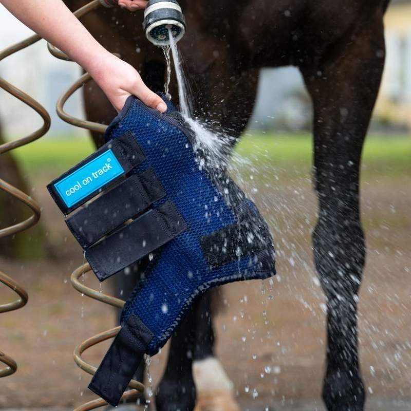 Stable Boots Quick Wraps Cool on Track 2.0 Blue