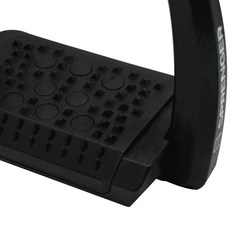 Stirrups Aero Black/Silver 