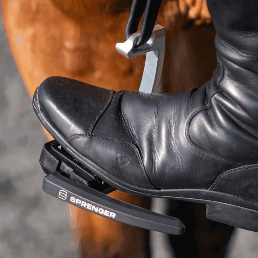 Stirrups Aero Black/Silver 