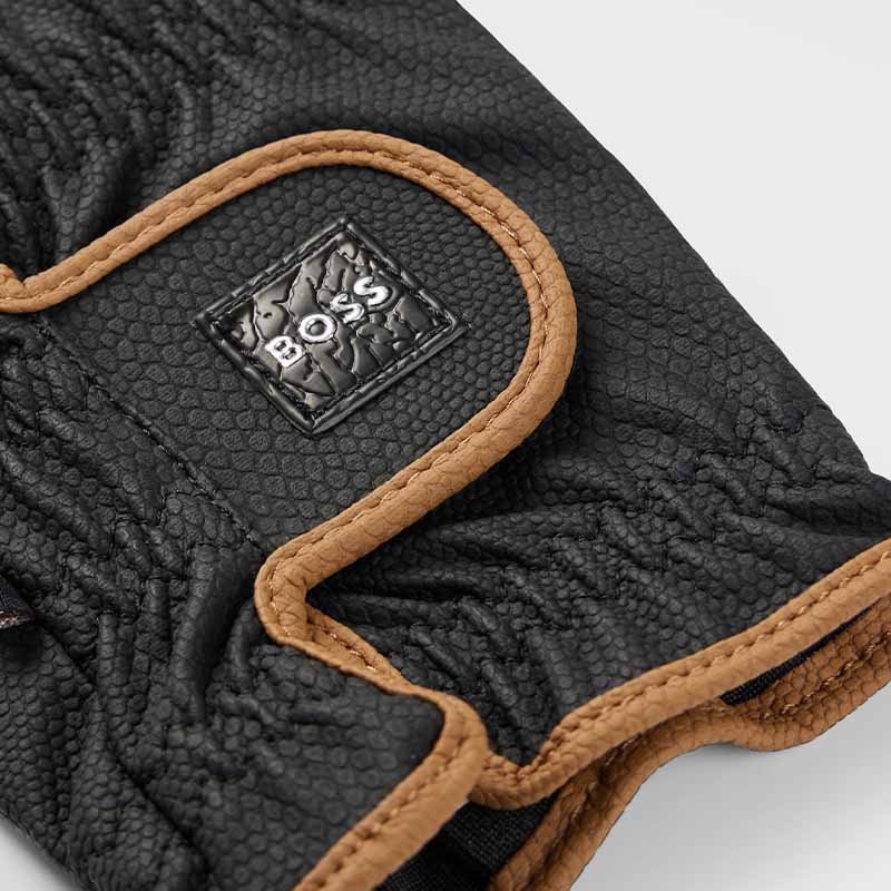 Riding Gloves Hybrid Black