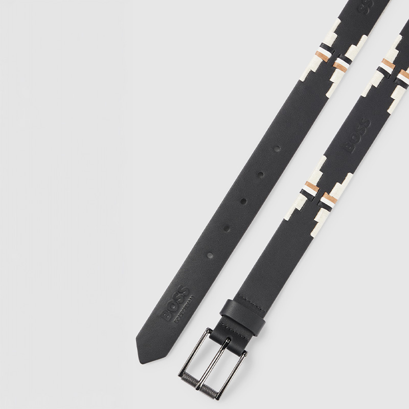 Belt Polo Signature Black