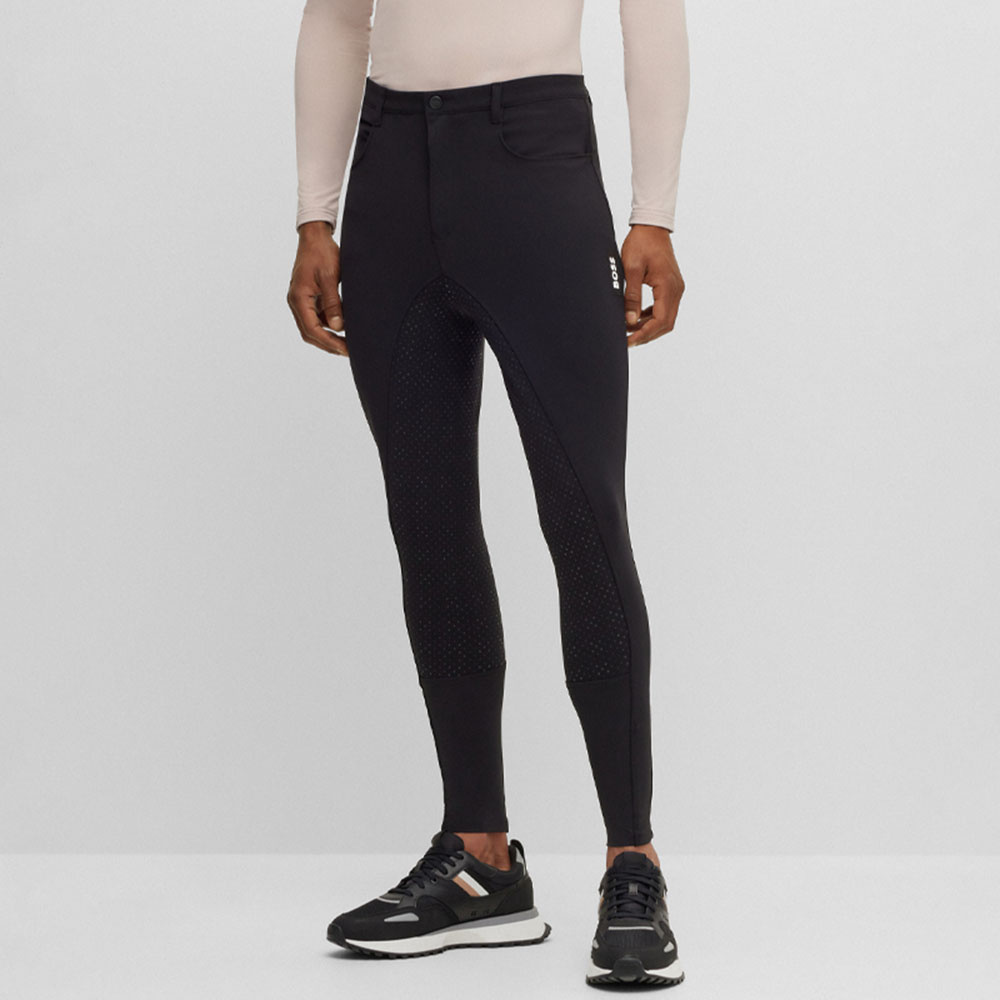 Men's Breeches Jim Full Grip Black