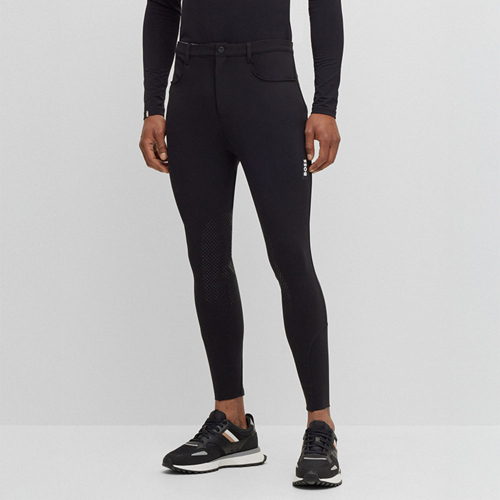 Men's Breeches James Knee Grip Black