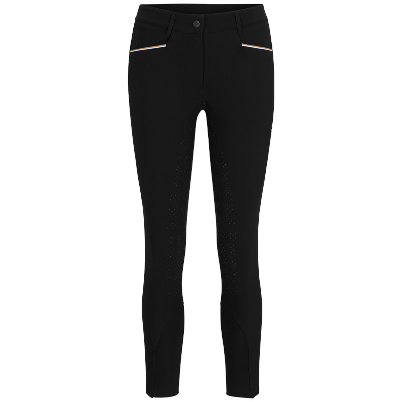 Riding Breeches Heather Full Grip Black