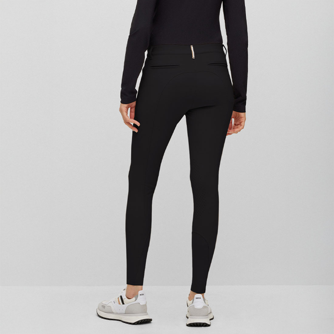 Riding Breeches Hazel Knee Grip Black