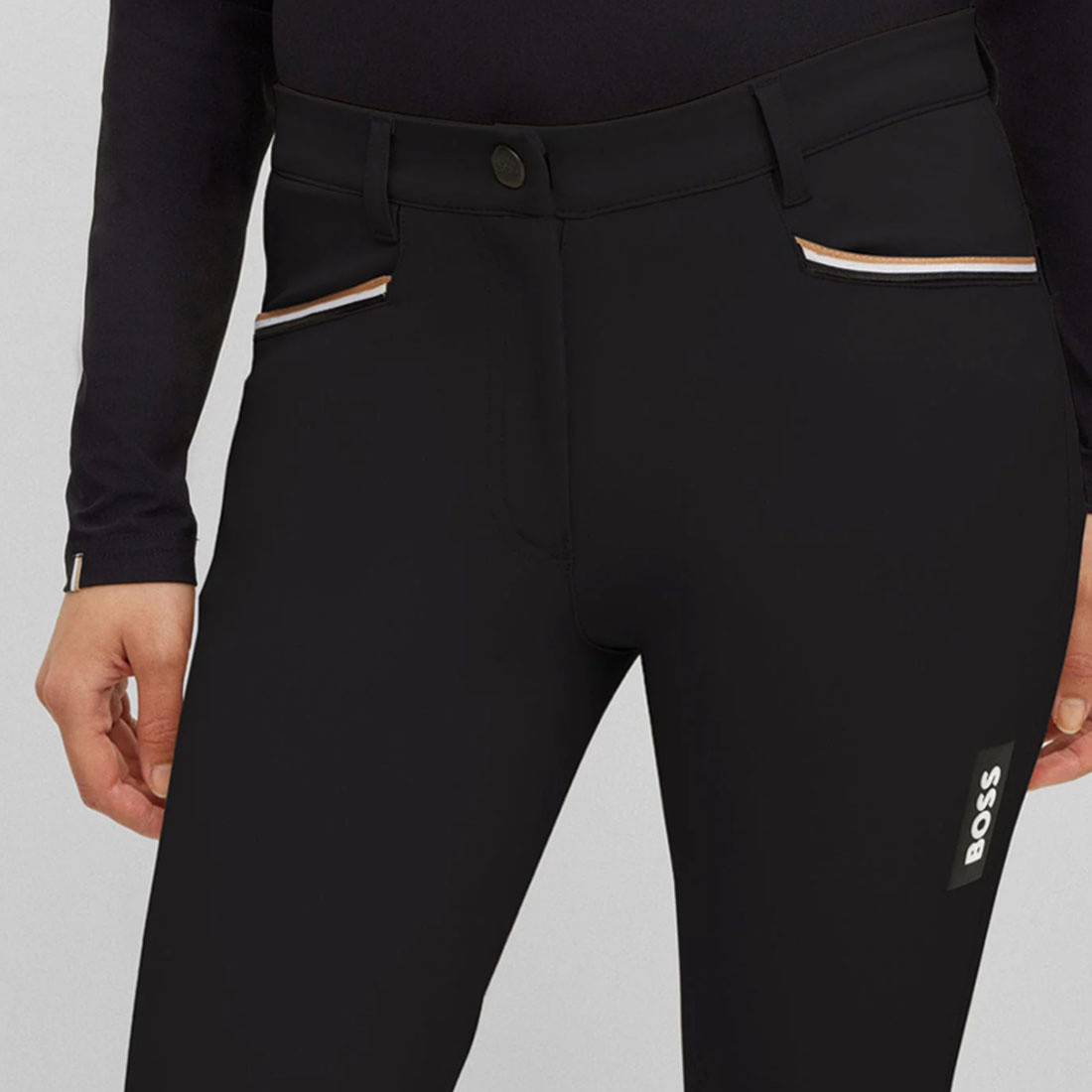Riding Breeches Hazel Knee Grip Black