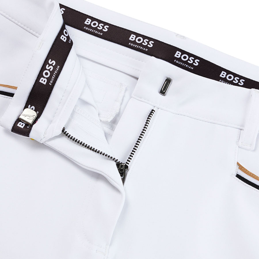 Riding Breeches Hazel Knee Grip White