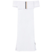 Stock Tie Signature White Stock Tie Signature White