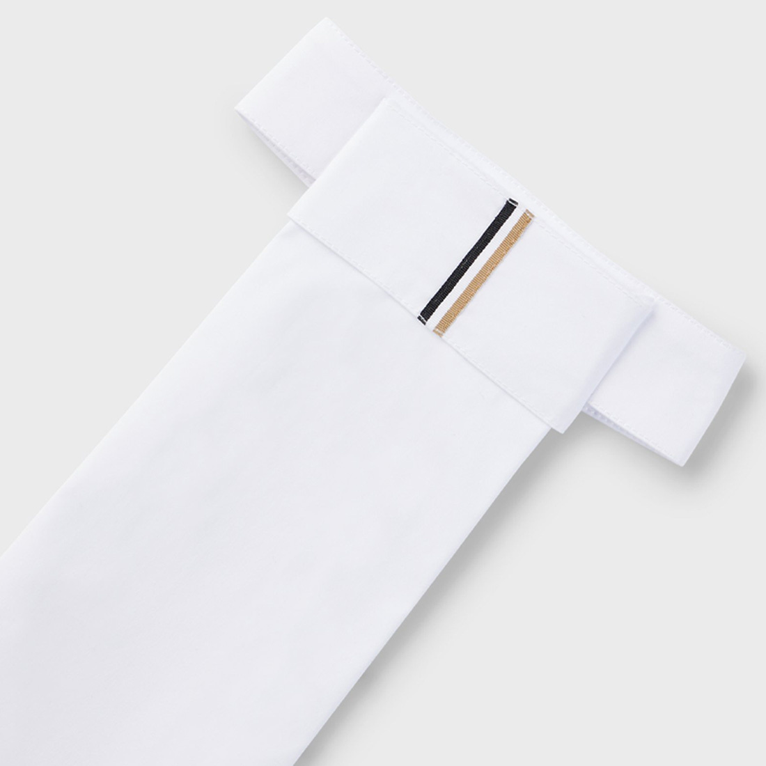 Stock Tie Signature White