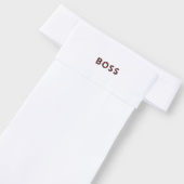 Stock Tie Glitter Logo White Stock Tie Glitter Logo White