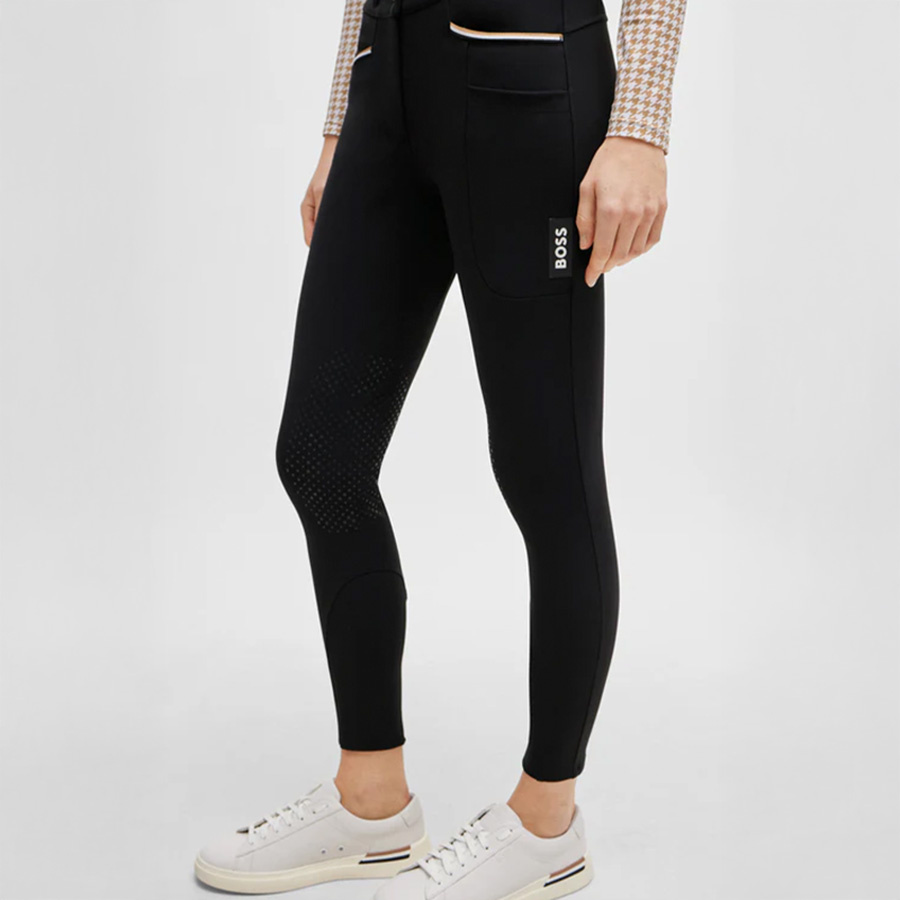 Riding Breeches Hannah Knee Grip Black
