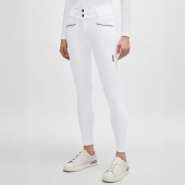 Riding Breeches Hannah Knee Grip White Riding Breeches Hannah Knee Grip White