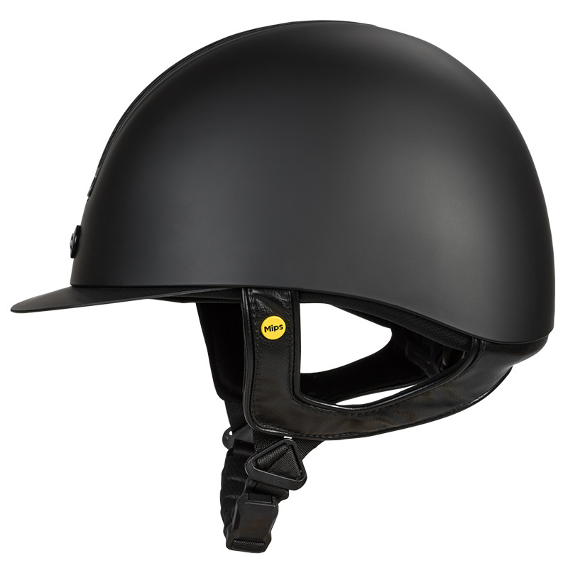 Riding Helmet MIPS Silves Smooth Top Black