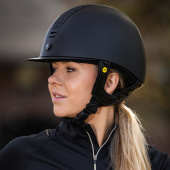 Riding Helmet MIPS Silves Smooth Top Black Riding Helmet MIPS Silves Smooth Top Black