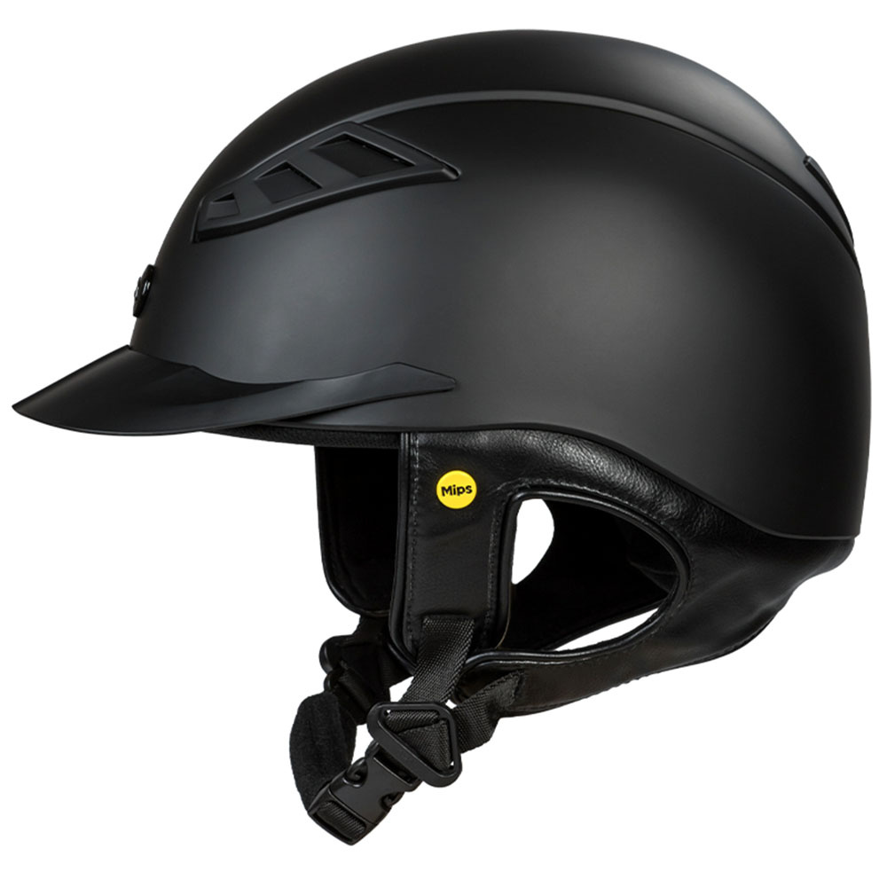 Riding Helmet MIPS Lynx II Smooth Top Black