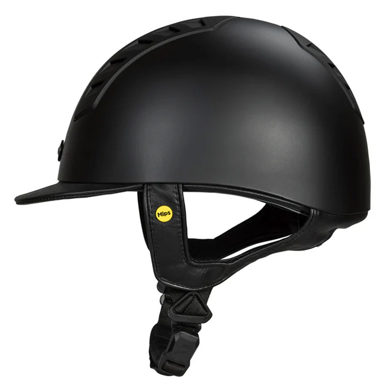 Riding Helmet MIPS Neoz Smooth Top Black