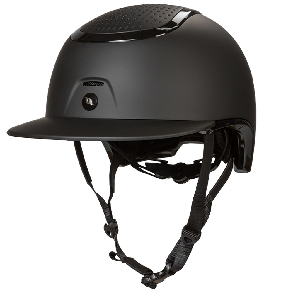 Riding Helmet MIPS Strixx Wide Peak Matte/Glossy Black
