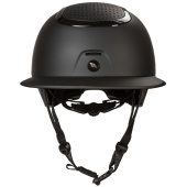 Riding Helmet MIPS Strixx Wide Peak Matte/Glossy Black Riding Helmet MIPS Strixx Wide Peak Matte/Glossy Black