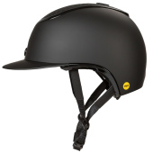Riding Helmet MIPS Strixx Wide Peak Matte/Glossy Black Riding Helmet MIPS Strixx Wide Peak Matte/Glossy Black