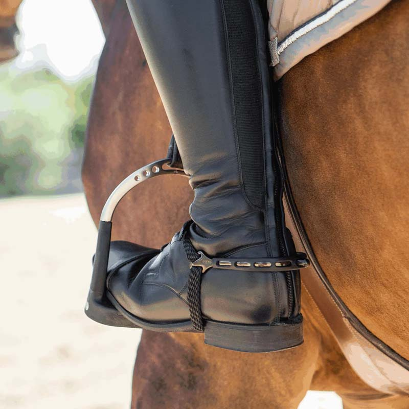 Spurs Ultra Fit Extra Grip 15mm Rounded Black/Anthracite