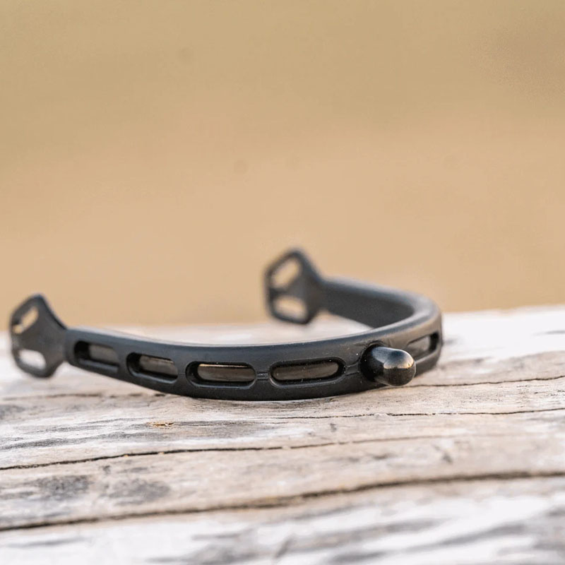 Spurs Ultra Fit Extra Grip 15mm Rounded Black/Anthracite