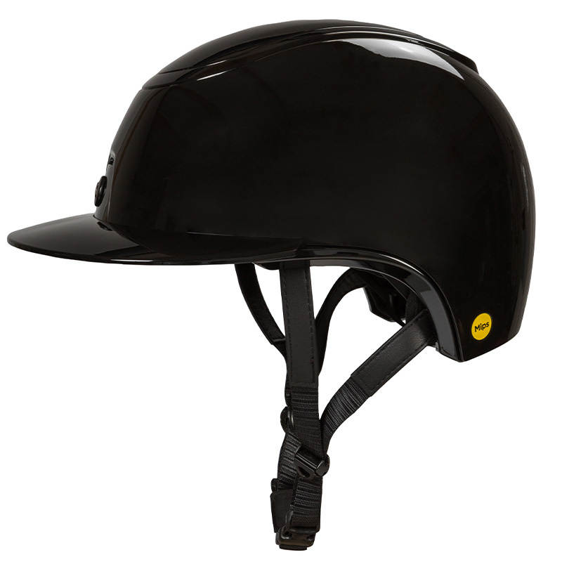 Riding Helmet MIPS Strixx Competition Wide Peak Glossy Black