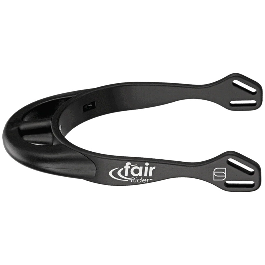 Spurs fairRider 25mm Thin Rounded Black