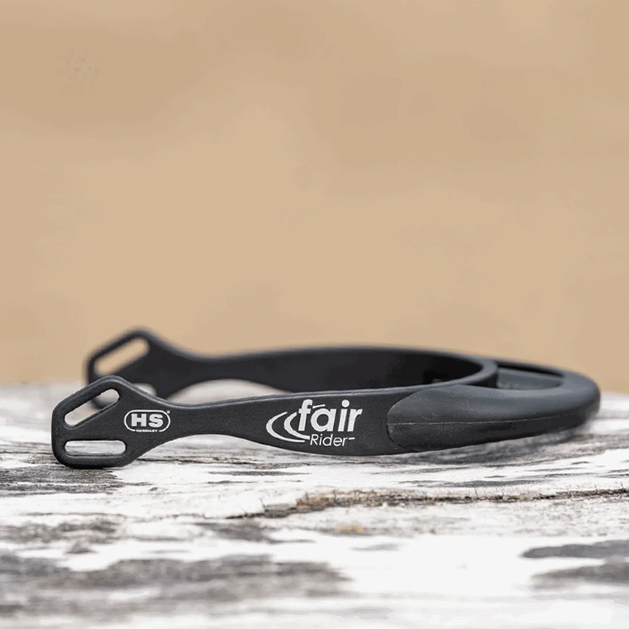 Spurs fairRider 25mm Thin Rounded Black