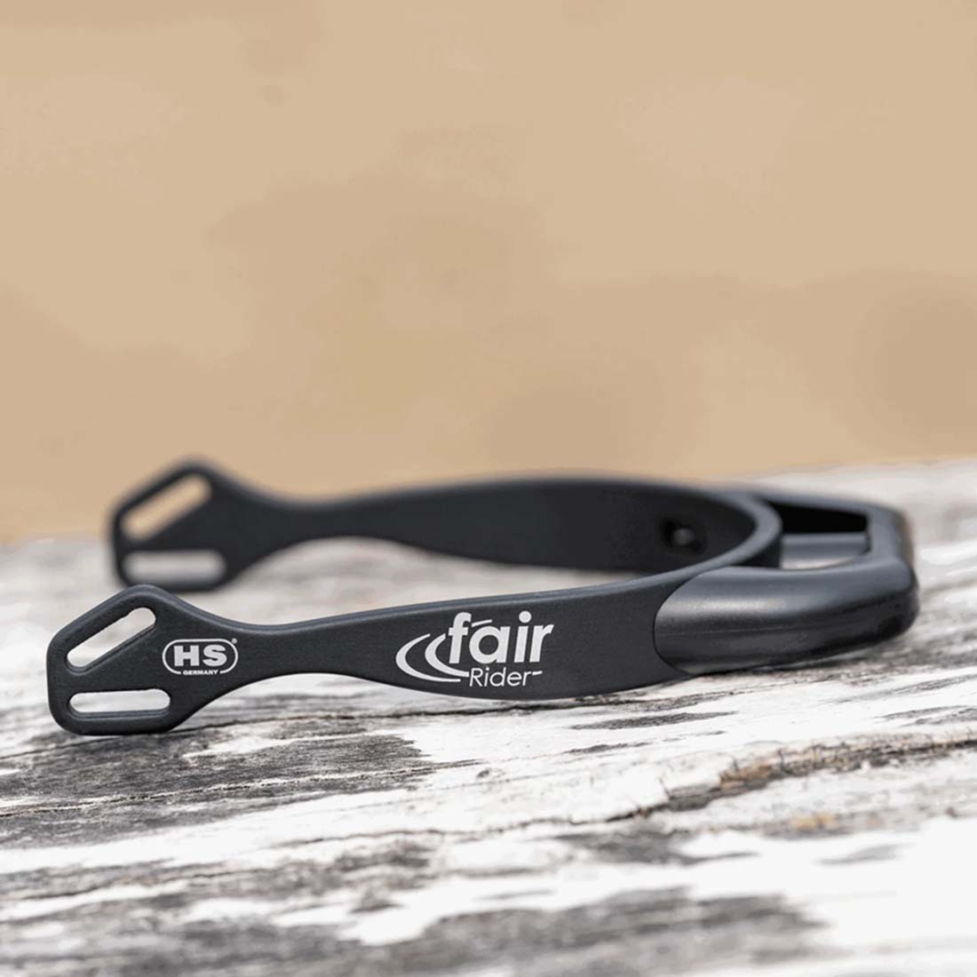 Spurs fairRider 20mm Round Flattened Black