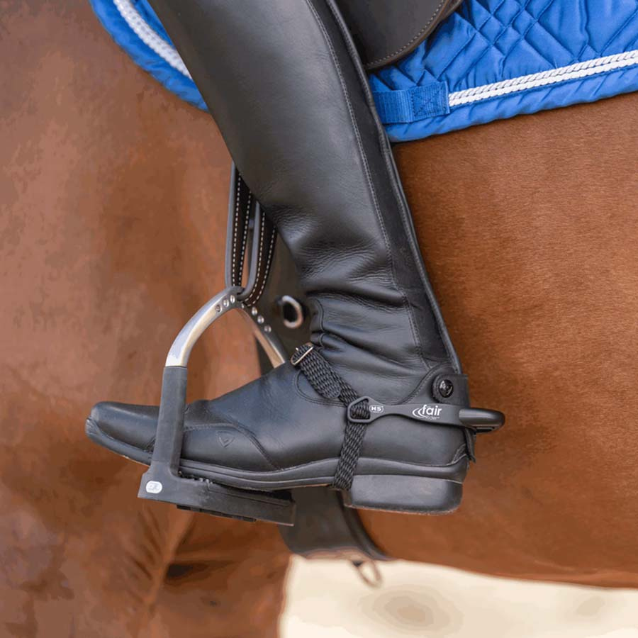 Spurs fairRider 20mm Round Flattened Black