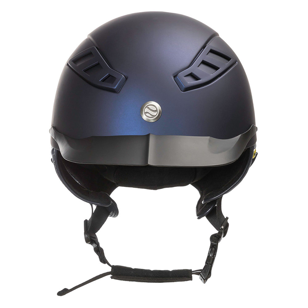 EQ3 Lynx Smooth Top Riding Helmet Navy
