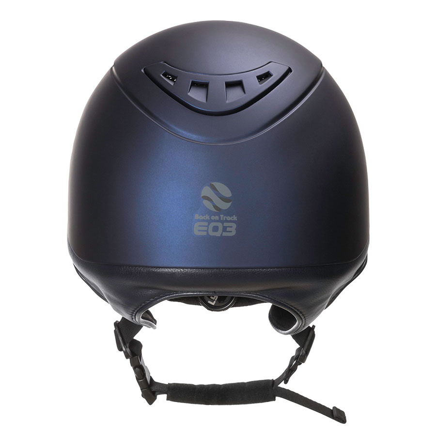 EQ3 Lynx Smooth Top Riding Helmet Navy