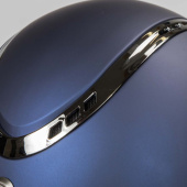 Riding Helmet EQ3 Pardus with Screw Smooth Top Navy Blue Riding Helmet EQ3 Pardus with Screw Smooth Top Navy Blue