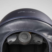 Riding Helmet EQ3 Pardus with Screw Smooth Top Navy Blue Riding Helmet EQ3 Pardus with Screw Smooth Top Navy Blue