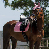Ear Bonnet Color Pink/Grey Ear Bonnet Color Pink/Grey