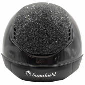 Riding Helmet Miss Shield 2.0 Glossy Ultra Fine Rocks Matt Trim Black Riding Helmet Miss Shield 2.0 Glossy Ultra Fine Rocks Matt Trim Black