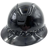 Riding Helmet Miss Shield 2.0 Glossy Glacier Matt Trim Black Riding Helmet Miss Shield 2.0 Glossy Glacier Matt Trim Black