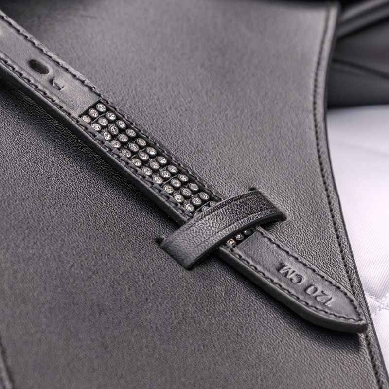 Stirrup Leathers Silverstar Black/Silver 