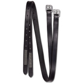 Stirrup Leathers Silverstar Black/Silver Stirrup Leathers Silverstar Black/Silver