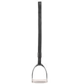 Stirrup Leathers Loop X-Line Black Stirrup Leathers Loop X-Line Black