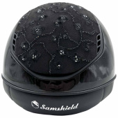 Riding Helmet Miss Shield 2.0 Glossy Cherry Blossom Matt Trim Black Riding Helmet Miss Shield 2.0 Glossy Cherry Blossom Matt Trim Black
