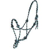 Rope Halter Knotted Black/Blue Rope Halter Knotted Black/Blue