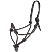 Rope Halter Knotted Black/Brown Rope Halter Knotted Black/Brown