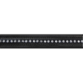 Leather Halter Diamond Black/Silver Leather Halter Diamond Black/Silver